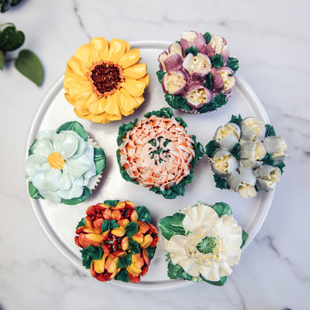 Floral Cupcakes